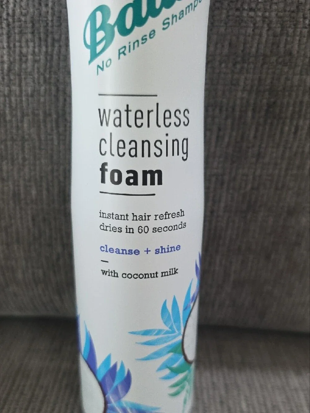 Batiste Waterless Cleansing Foam, 3 Bottles, New, 3.6oz. Each.